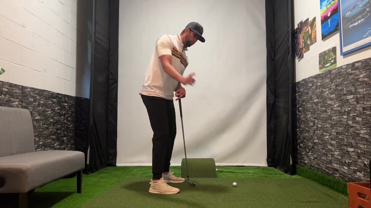 LESSON #2 TRAIL ARM POSITION IN THE BACKSWING