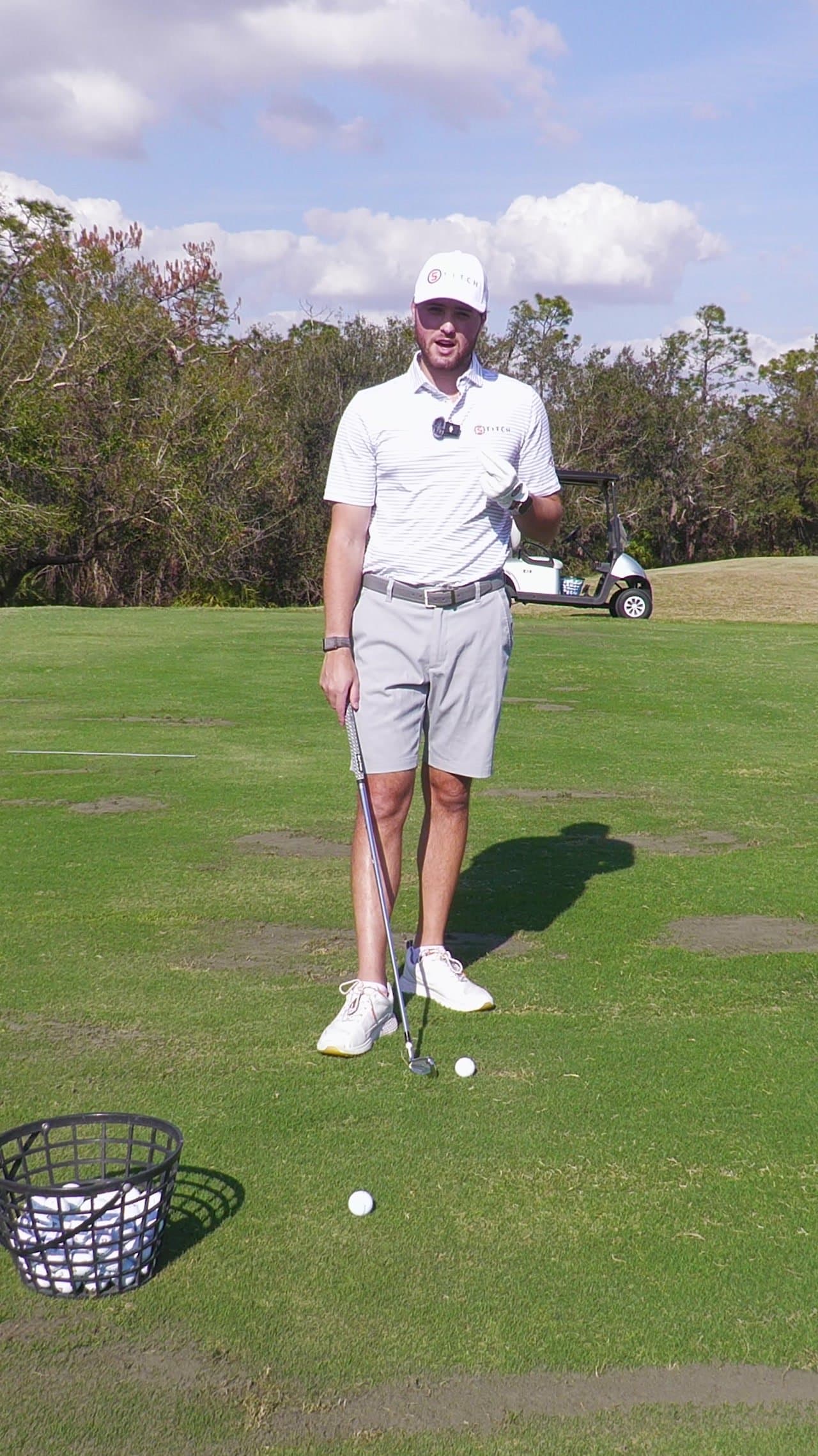 COMPRESS THE GOLF BALL